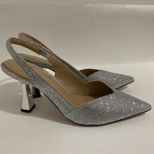 Michael Kors Chelsea Slingback Heels, 10M